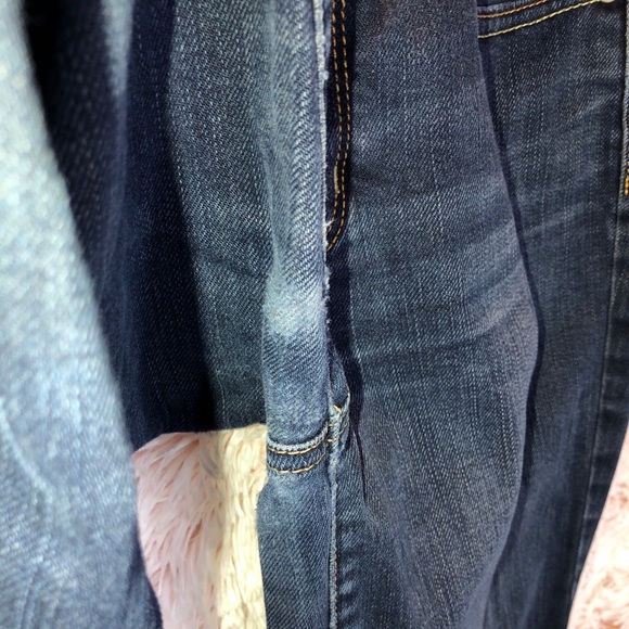 American Eagle Straight Leg Stretch Jeans sz 4 Dark Wash - Picture 6 of 6